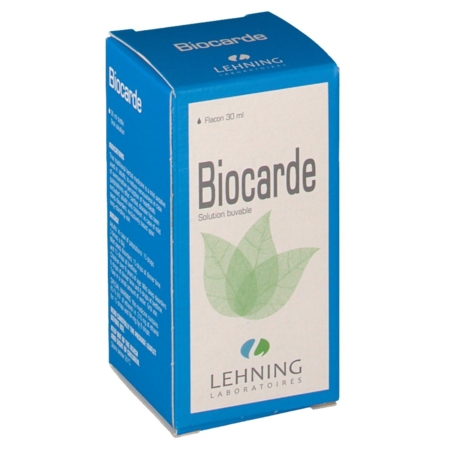 Biocarde, flacon de 30 ml de solution buvable en gouttes