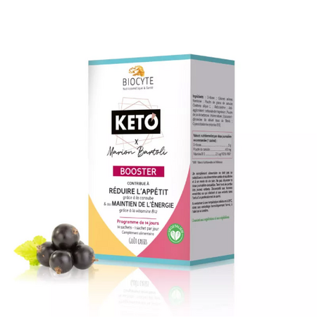 Biocyte Keto Booster Cassis, 14 sachets