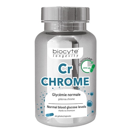 Biocyte longevity Cr Chrome Oligosorb, 60 gélules