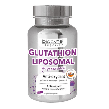 Biocyte longevity Glutathion liposomal, 30 gélules
