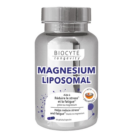 Biocyte longevity magnesium liposomal, 60 gélules