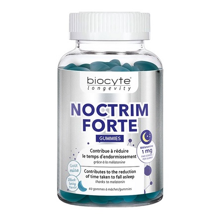 Biocyte longevity Noctrim forte Gummies, 60 gommes à mâcher