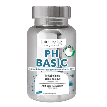 Biocyte longevity PH Basic, 90 gélules