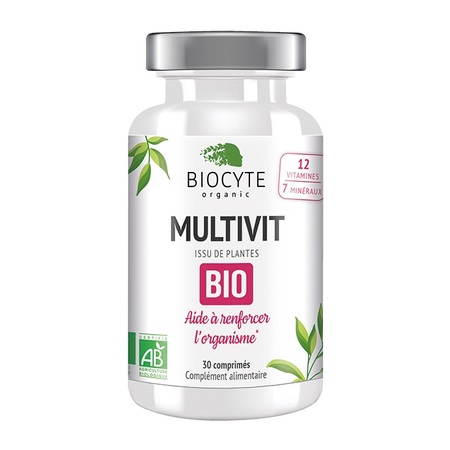 Biocyte Multivit Bio, 30 comprimés