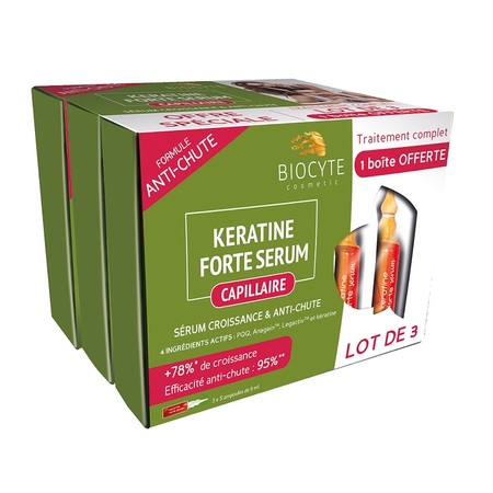 Biocyte Pack Keratine Sérum 2+1