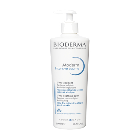 Bioderma Atoderm intensive baume ultra-apaisant visage corps, 500 ml