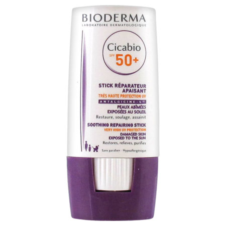 Bioderma Cicabio Stick Réparateur Apaisant SPF50+, 8g