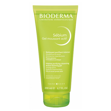 Bioderma Sebium Gel Moussant Actif, 200 ml