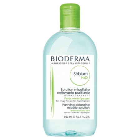 Bioderma sébium h2o solution micellaire, 500ml