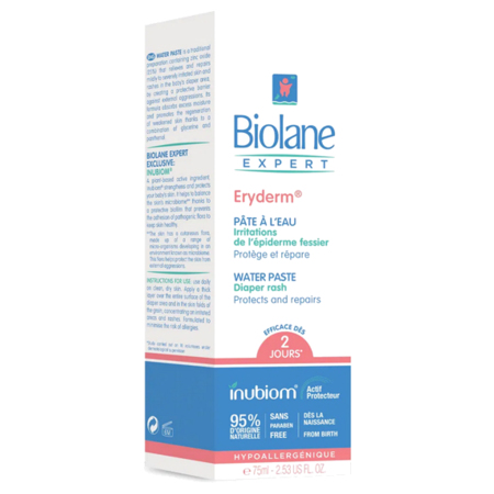 Biolane Expert Eryderm Pâte à l'Eau, 75 ml