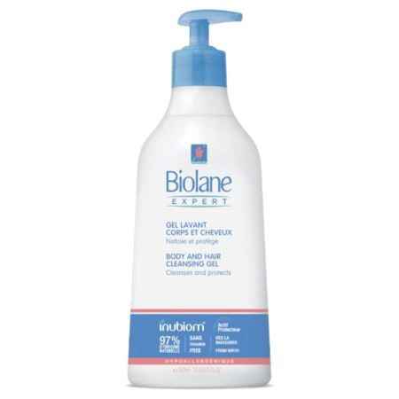 Biolane Expert Gel Lavant Corps et Cheveux, 500mL