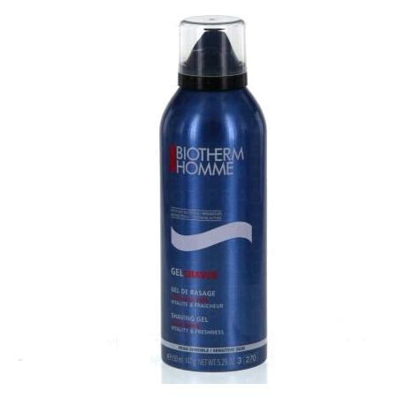 Biotherm homme gel rasage peau normale, 150 ml de gel dermique