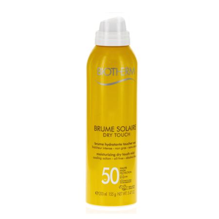 Biotherm solaire brume hyd toucher sec spf50, spray de 200 ml