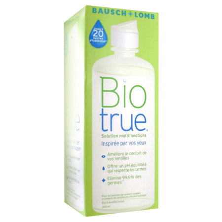Bausch + lomb biotrue solution multifonctions 300ml
