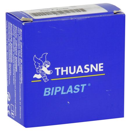 Biplast bande adhesive blanc 2,5 m x 3 cm