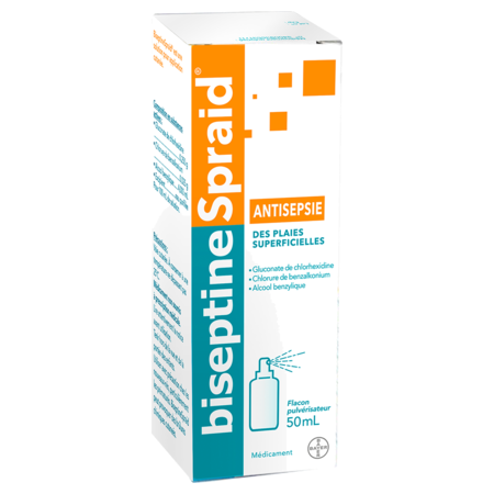 BiseptineSpraid, Pulvérisateur 50 ml