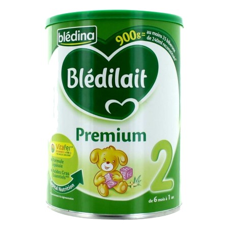 BLEDILAIT 2 CONFORT PREMIUM POUDRE 900G