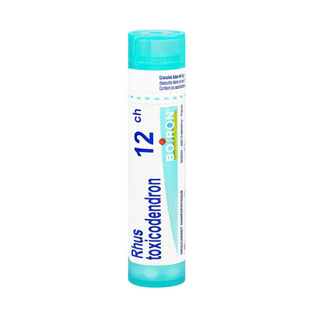 Boiron Rhus Toxicodendron 12ch, 1 Tube de 80 Granules