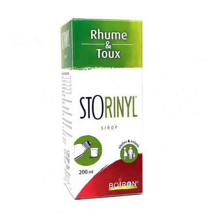 Boiron Storinyl Sirop Rhume & Toux, 200 ml