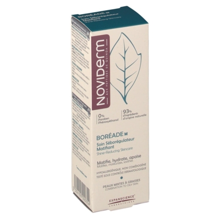 Noviderm boréade m soin séborégulateur matifiant 40 ml  