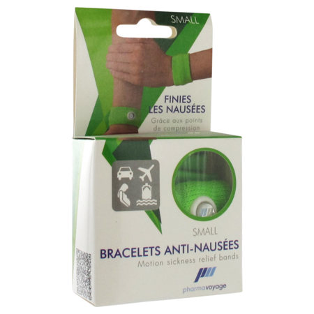 Pharmavoyage bracelet antinausee rose small, x 2
