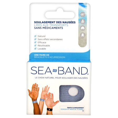 Seaband bracelet antinausee adulte