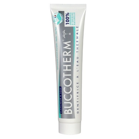 Buccotherm Dentifrice Blancheur et Soin Bio, 75 ml