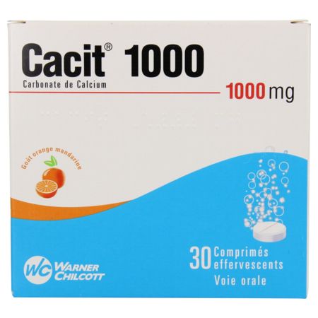 Cacit 1000 mg, 30 comprimés effervescents