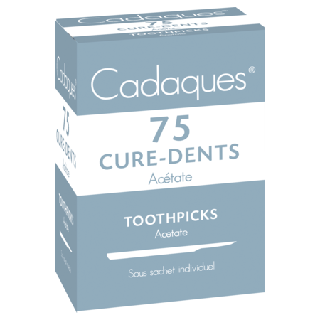 Cadaques cure dents acétate bte 75