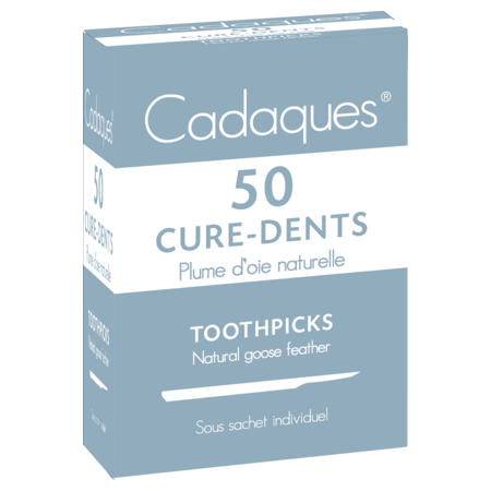 Cadaques cure dents plume d'oie bte 50