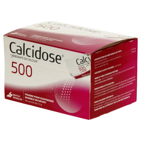 Calcidose 500, 60 sachets