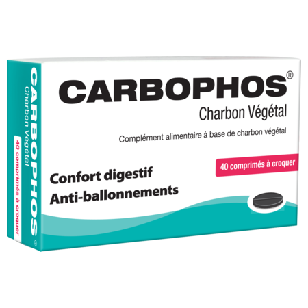 Prix de Carbophos charbon végétal bte 40, avis, conseils