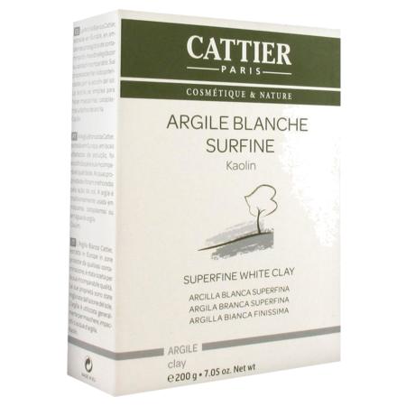 Cattier argile blanche surfine <20 microns - 200g