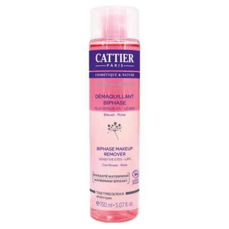 Cattier Démaquillant Biphase Bio, 150 ml