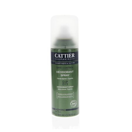 Cattier safe-control déodorant spray bio - 100ml