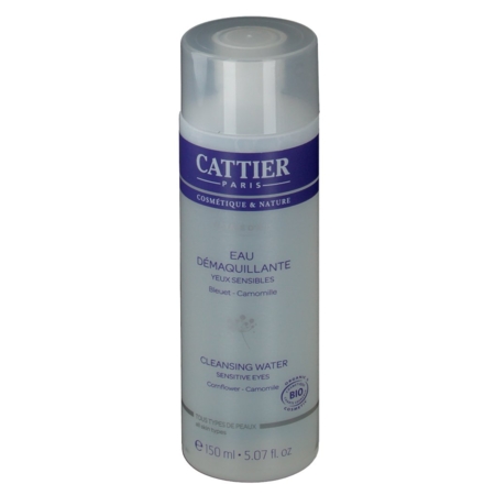 Cattier pétale d'iris - eau démaquillante yeux - 150ml