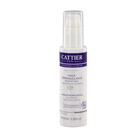 Cattier pureté divine - huile démaquillante bio - 100ml