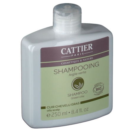 Cattier shampoing argile verte, 250 ml