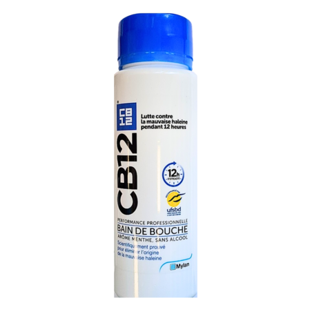 CB12 Bain de Bouche Mauvaise Haleine, 250 ml