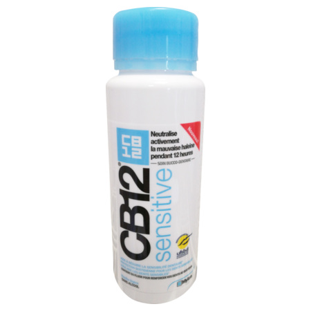 CB12 Sensitive Bain de Bouche, Flacon de 250 ml