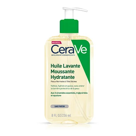 CeraVe Huile lavante moussante, 236 ml