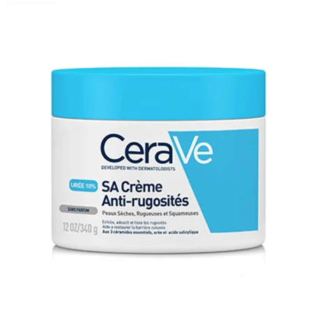 CeraVe SA Crème anti-rugosités 10%, 340 g