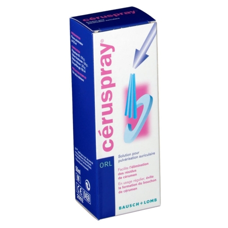 Ceruspray solution pr pulv auriculaire vapo, 50 ml