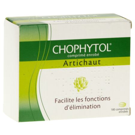 Chophytol, 180 comprimés enrobés