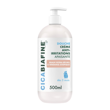 CicaBiafine Crème Douche Anti-Irritations, 500ml