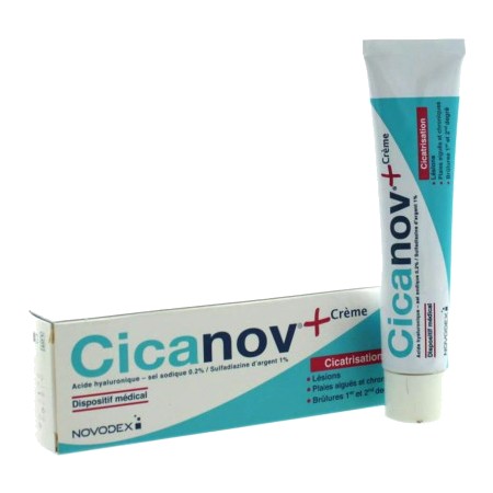 Cicanov + Crème cicatrisante 25g en vente en pharmacie