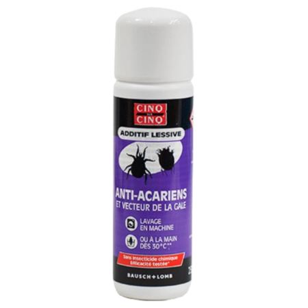 Cinq sur Cinq additif lessive anti-acarien, 250 ml