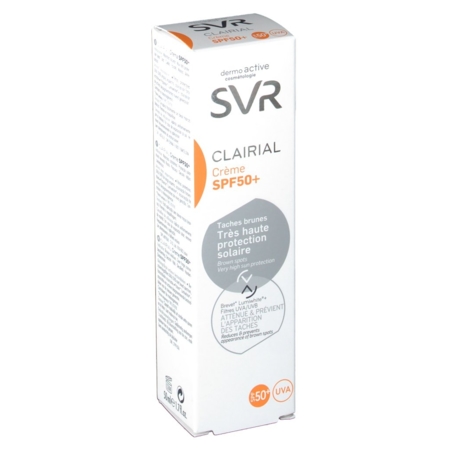 Svr hyper-pigmentation clairial crème spf50+  anti-taches 50 ml 