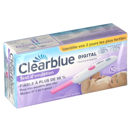 Prix test d ovulation clearblue