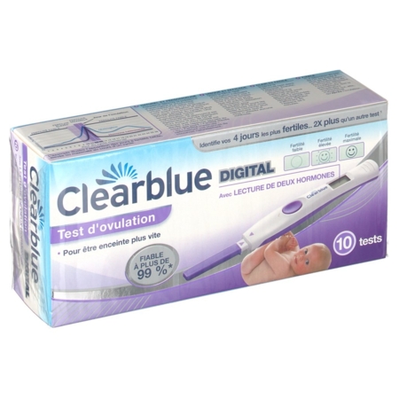 Clearblue test ovulation 2horm b/10